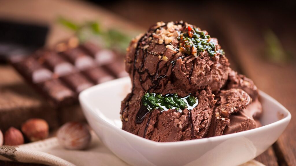 Helado con Chimichurri Lemara