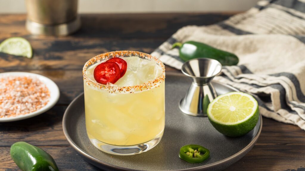 Margarita Cocktail con Chimichurri Lemara